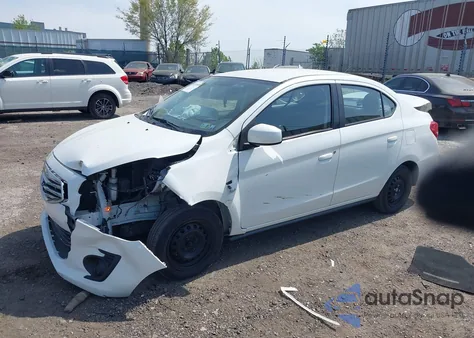 2019 Mitsubishi Mirage G4 Rf из США, поврежденный, VIN ML32F3FJ7KHF12437